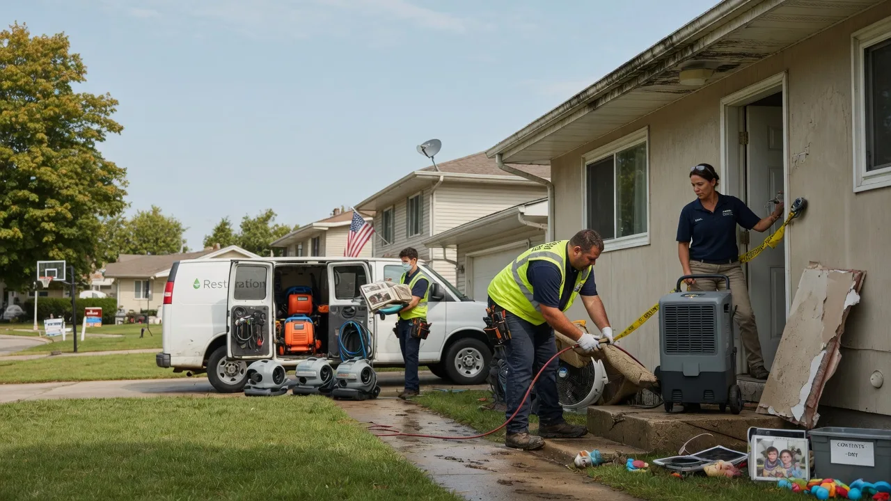 Water Damage Restoration in Sherrill, IA near me